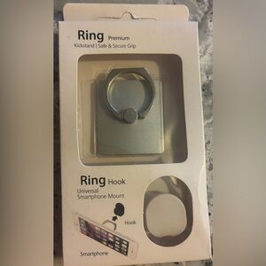 Ring Premium Smartphone Mount - Silver
